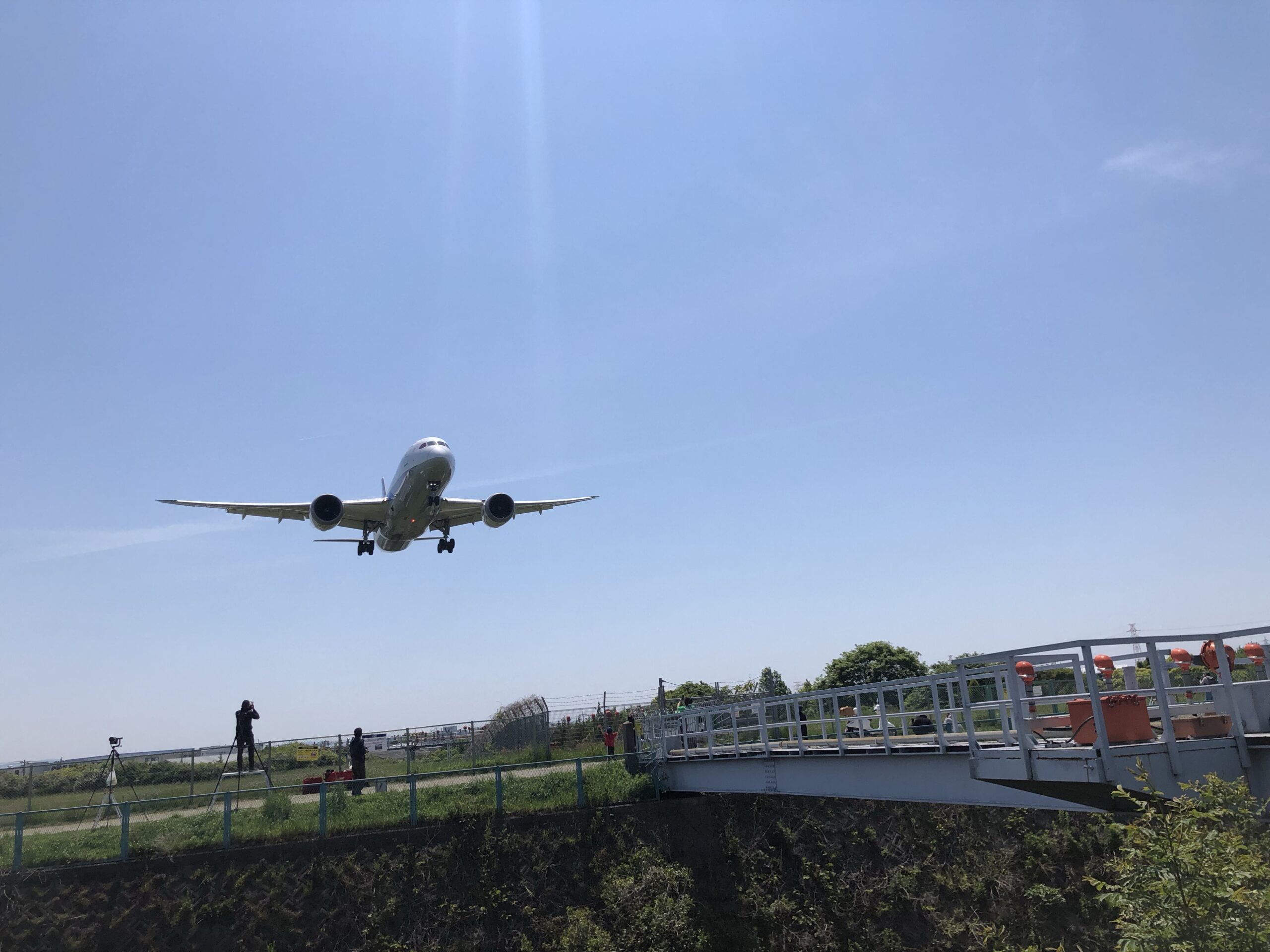 豊中市 大阪国際空港 伊丹空港 の飛行機撮影スポット 千里川土手 に行ってみた プリンセス ジュリアナ国際空港並み 浮世ブログ
